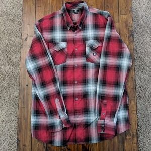 DC Flannel long sleeve shirt